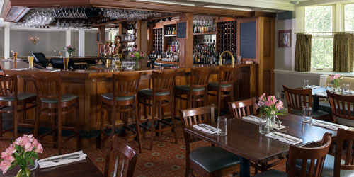 Champney's Restaurant & View of the Bar 500x250 - Deerfield Inn - Deerfield, MA