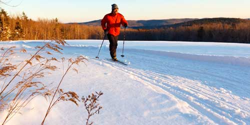Cross Country Skiing & Snowshoeing in Massachusetts