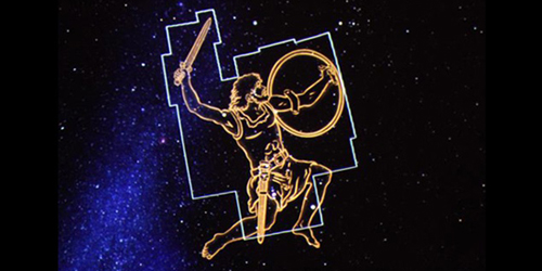 Orion Outlined - Blake Planetarium - Plymouth, MA