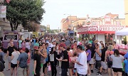Crowded Streets & Food Trucks - Clustertruck Food Festival - Lancaster, MA