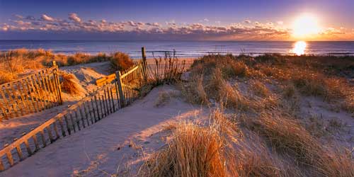 Nauset Light Beach in winter