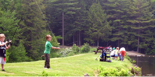 Fishing Kid - D.A.R. State Forest - Goshen, MA