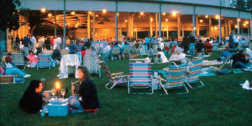 Tanglewood in the Berkshires of Massachusetts