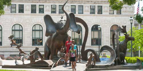 Springfield Museums & Dr. Seuss Nat'l Memorial Sculpture Garden - Springfield, MA