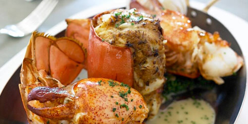 Lobster Imperial - Mooo Restaurant at XV Beacon - Boston, MA