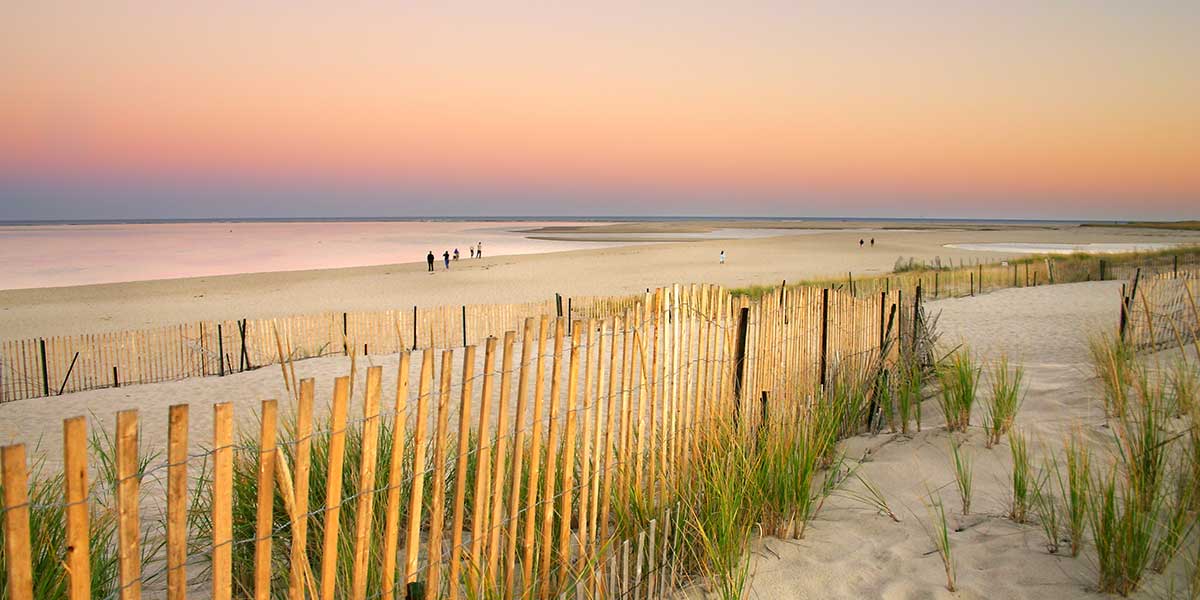 Cape Cod Dunes Beach Fence