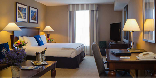 Junior Suite wtih Champagne & Chocolates - Salem Waterfront Hotel - Salem, MA