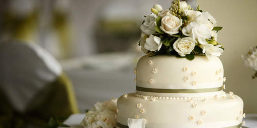 Wedding Cake - Salem Waterfront Hotel - Salem, MA