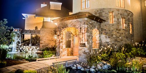 Entrance at Night - Mirbeau Inn & Spa - Plymouth, MA
