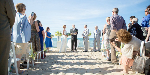 Wedding at Bay Pines Beach - Ocean Edge Resort & Golf Club - Brewster, MA
