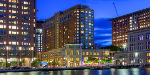 Night View from the Harbor - Seaport Hotel Boston - Boston, MA