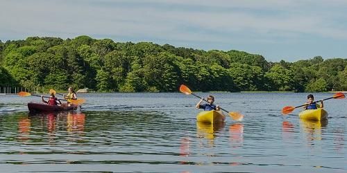 Family Kayaking - Ocean Edge Resort & Golf Club - Brewster, MA