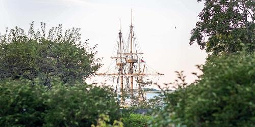 Mayflower II Distant View - Plimoth Patuxet - Plymouth, MA