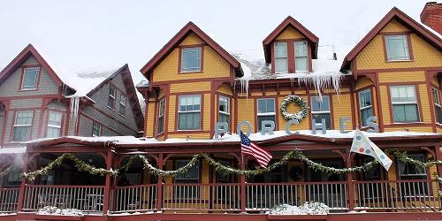 Winter View - Porches Inn at Macc MoCA - North Adams, MA