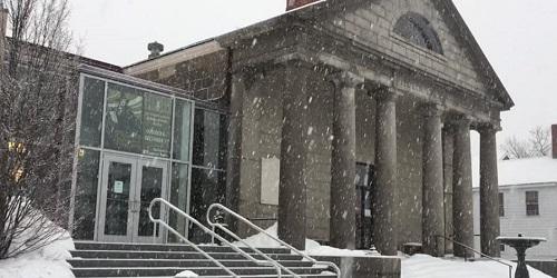 Winter Scene - Pilgrim Hall Museum - Plymouth, MA