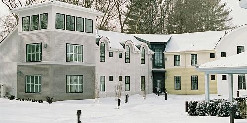 Snowy Scene - Briar Barn Inn - Rowley, MA