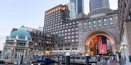 Dockside View - Boston Harbor Hotel - Boston, MA