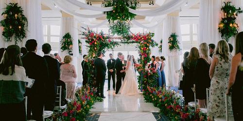 Indoor Wedding - Boston Harbor Hotel - Boston, MA