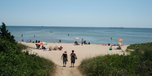 Orrin Keyes (Sea Street) Beach. Photo by William DeSousa-Mauk.