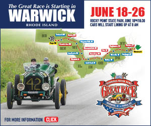 The Great Race - Warwick, RI to Fargo, ND - June 18-26, 2022