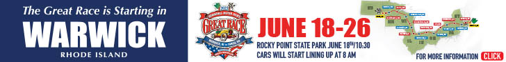 The Great Race - Warwick, RI to Fargo, ND - June 18-26, 2022
