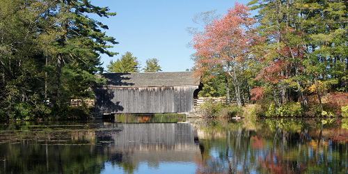 Vermont Covered Bridge at Old Sturbridge Village, MA