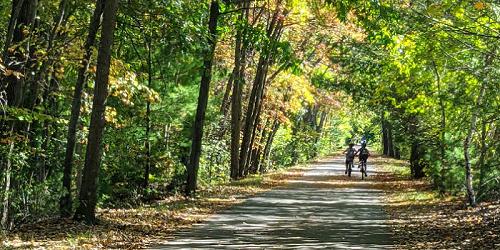 Minuteman Bikeway - Arlington to Bedford, MA