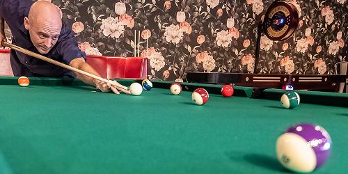 Shooting Pool - Plymouth G Pub - Plymouth, MA