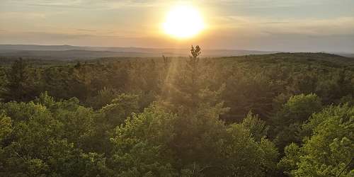 Sunset View - DAR State Forest - Goshen, MA - Photo Credit A. Blechner