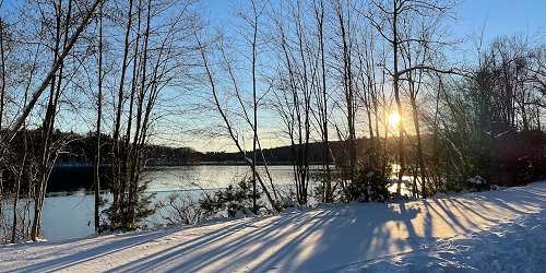 Winter Scene - Hopkinton State Park - Hopkinton, MA - Photo Credit John Nicol