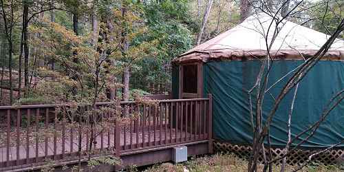 Camping Hut - October Mountain State Forest - Lee, MA