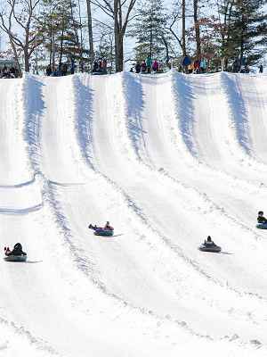 Snow Tubing at Nashoba Valley Ski Are in Westford, MA - Greater Merrimack Valley