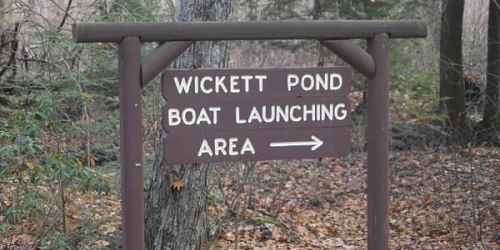 Wickett Pond Boat Launch - Wendell State Park - Wendell, MA