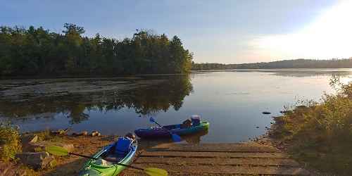 Boat Launch - Quinebaug River Canoe Trail - East Brimfield, MA