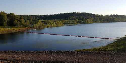 East Brimfield Lake Swimming Area - East Brimfield, MA - Photo Credit Peter Plumb