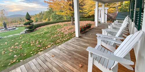 Fall View at Maguire House B&B in Ashburnham, MA - Visit North Central Massachusetts