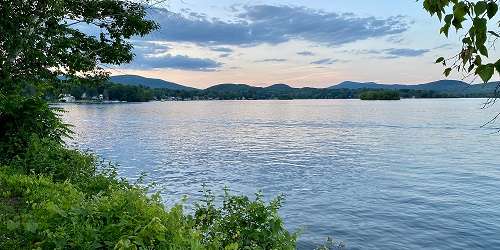Spring at Lake Pontoosuc - The Berkshires of Western Massachusetts