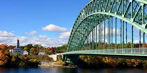 Tyngsboro Bridge in Tyngsboro, MA