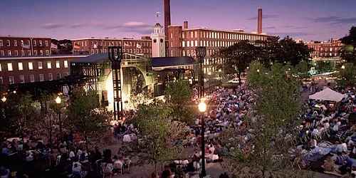 Lowell Folk Festival Evening View - Lowell, MA - Greater Merrimack Valley