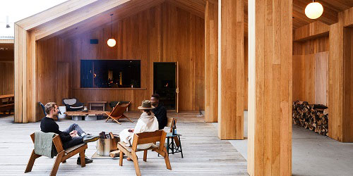 Outdoor Deck Bar in the Berkshires of Western Mass. - Photo Credit Nicole Franzen