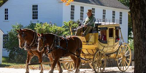 Horse Drawn Carriage - Old Sturbridge Village - Sturbridge, MA