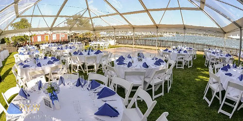 Tented Harborside Reception - House of the Seven Gables - Salem, MA