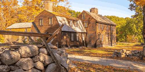 Fall View of Minuteman National Historic Park in Concord, MA - Photo Credit Greater Merrimack Valley