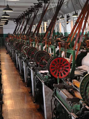Boots Cotton Mills Museum in Lowell, MA - Photo Credit National Park Service